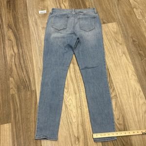 Old Navy‎ Blue Jeans Size 10 31X30" Super Skinny High Rise Light Wash NWT